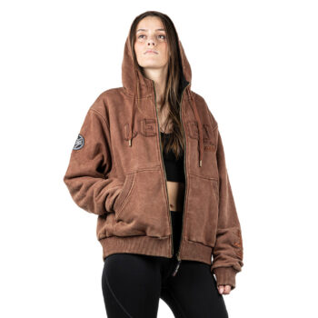 Legal Power Heavy Devils Hoodie "Stonewashed" 4016.2-899/760 Chocklate Brown Large - Large Legal Power Heavy Devils Hoodie "Stonewashed" 4016.2-899/760 Chocklate Brown Large - Large - Image 1