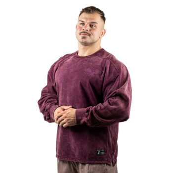 Legal Power Sweater Sweater Eagle "Stone Wash" 2477-866 Aubergine - Medium Legal Power Sweater Sweater Eagle "Stone Wash" 2477-866 Aubergine - Medium - Image 1