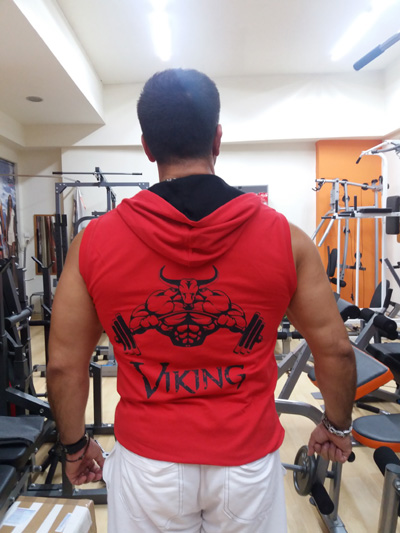 VIKING Sleeveless Cardigan V1012B. Sleeveless Zipper Hoodie