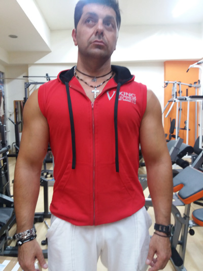 VIKING Sleeveless Cardigan V1012P.I. Sleeveless Zipper Hoodie