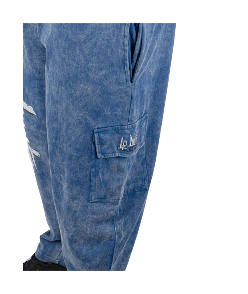 Legal Power Cargo Body Pants Stone Wash "Heavy Jersey" 6204-834 Royal Blue - XLarge