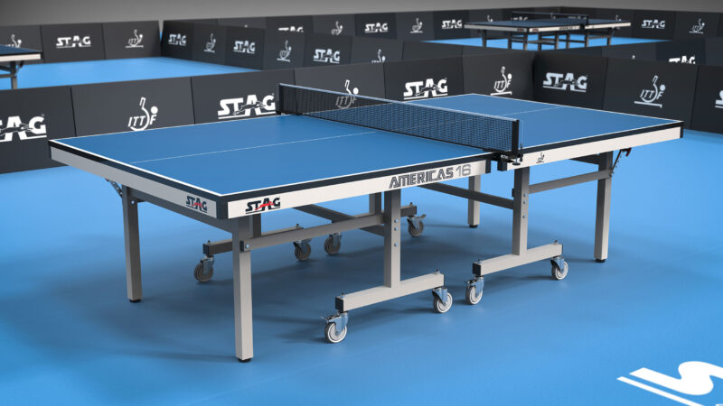 Τραπέζι Ping Pong Εσωτερικού Χώρου Stag Americas Μπλε Photo 4 - allcare.gr