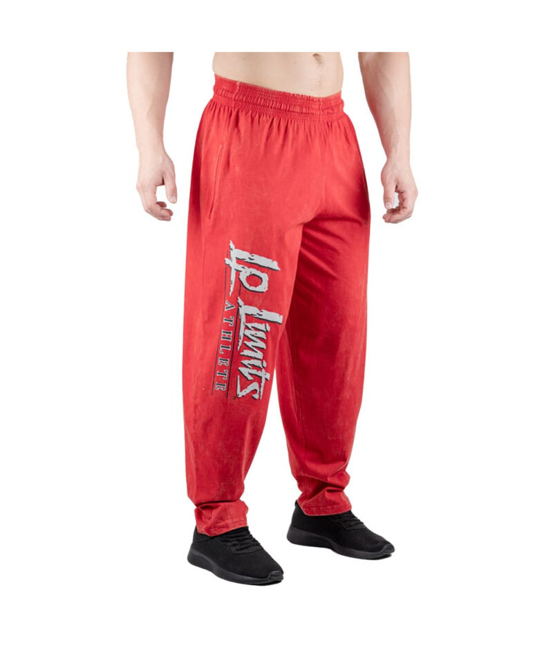Legal Power Body Pants Stone Wash "Heavy Jersey" 6202-834 Red - Large
