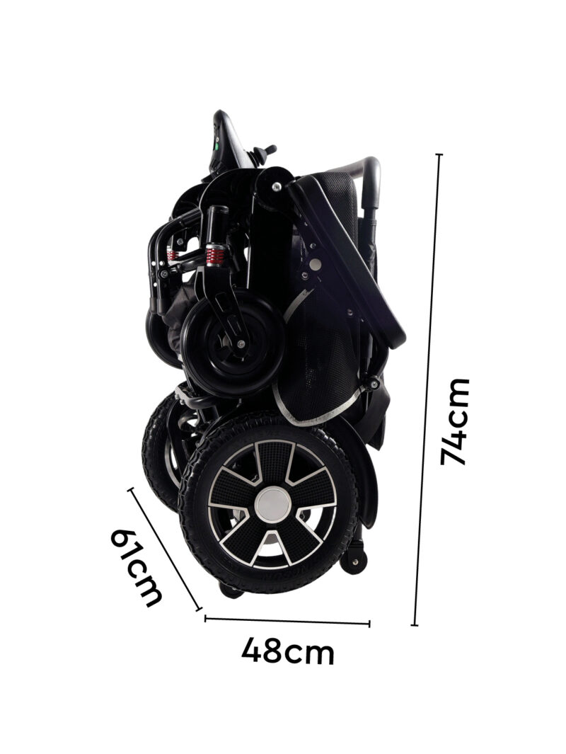 Αναπηρικό Αμαξίδιο Ηλεκτροκίνητο Αλουμίνιου Πτυσσόμενο "FELIX" 0805762