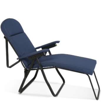 Allcare Πολυθρόνα 7 Θέσεων Μαύρου Σκελετού Μπλε Σκούρο Μαξιλάρι Main Photo - allcare.gr