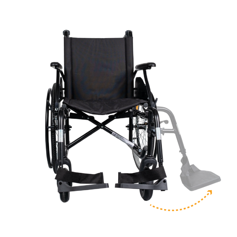 Αναπηρικό Αμαξίδιο Αλουμινίου "LEVO" 0810840