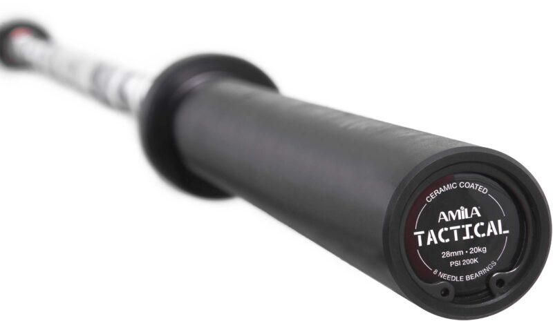 Ολυμπιακή Μπάρα 220cm 20Kg 1500LBS 8 Ρουλεμάν Camo Κεραμική Photo 4 - allcare.gr