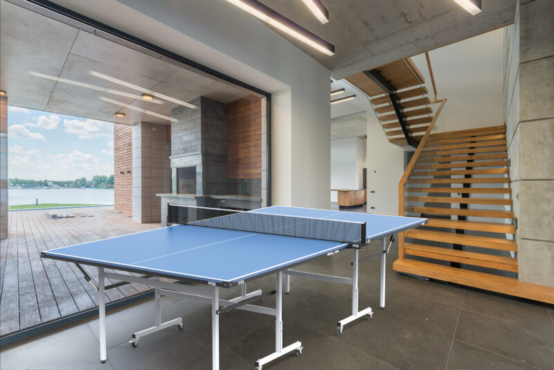 Τραπέζι Ping Pong Εσωτερικού Χώρου Fun - Μπλε Photo 4 - allcare.gr