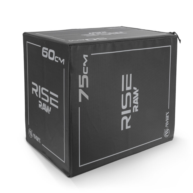 Πλειομετρικό Κουτί Plyo Box Raw Rise 50x60x75 cm - Μαύρο Main Photo - allcare.gr