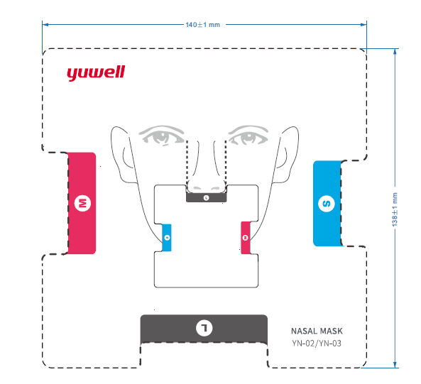 Μάσκα Ρινική YN-03 YUWELL 0811553 allcare